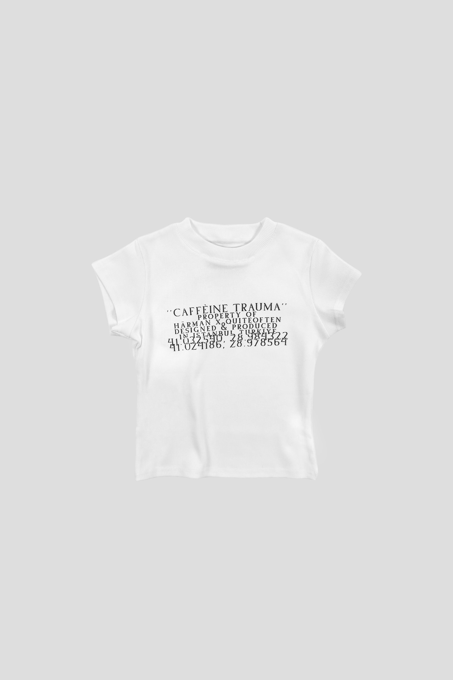 COORDINAT BABY TEE - WHITE