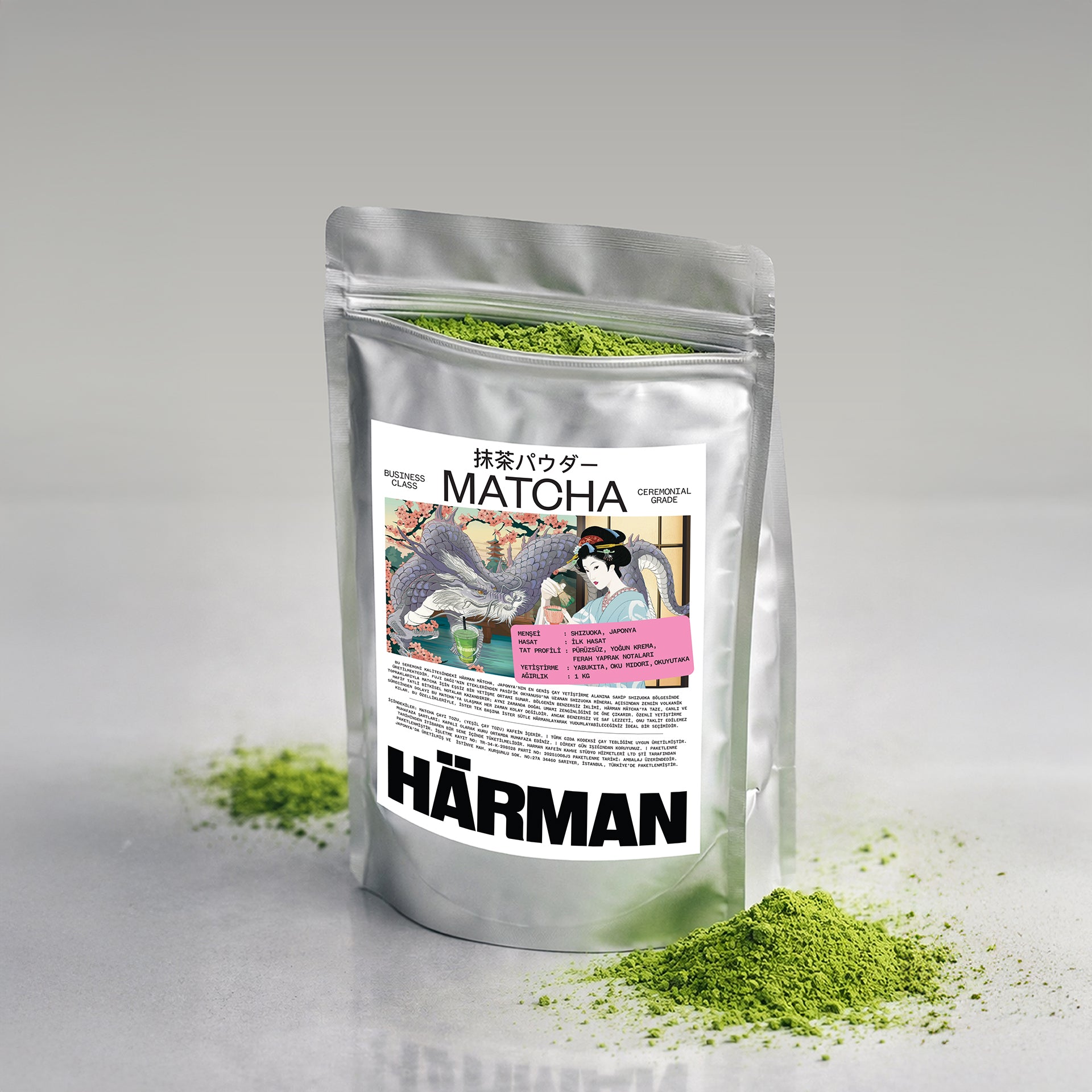 CEREMONIAL GRADE MATCHA  – 250GR