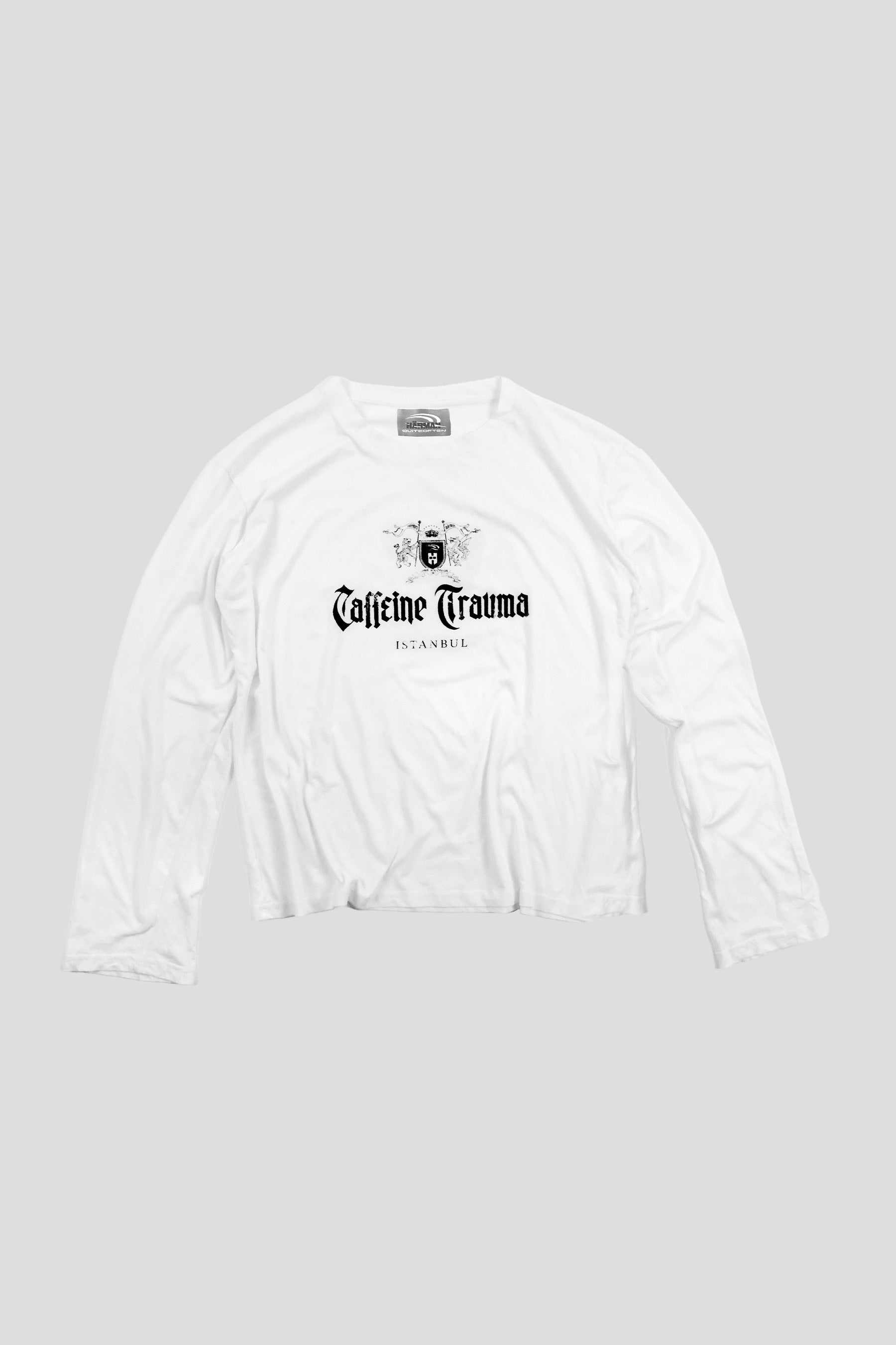 CAFFEINE TRAUMA DISTRESS LONG SLEEVE